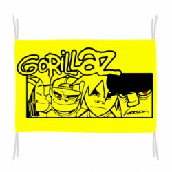 Флаг Gorillaz group