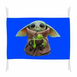 Флаг Grogu and Kermit - PrintSalon