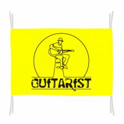 Флаг Guitar player. - PrintSalon