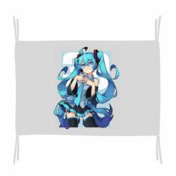 Флаг Hatsune Miku art - PrintSalon