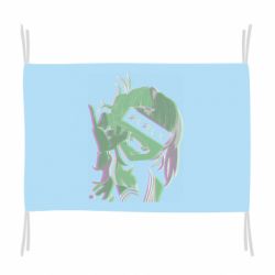 Флаг Himiko Toga glitch - PrintSalon