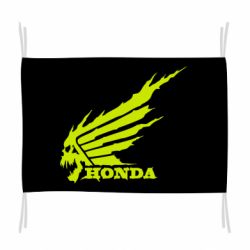 Флаг Honda skull - PrintSalon