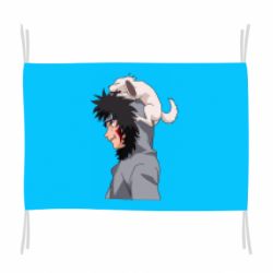 Прапор Инузука Кіба та Акамару - PrintSalon