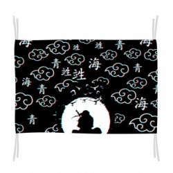 Флаг Itachi glitch style-PrintSalon Флаг Itachi glitch style