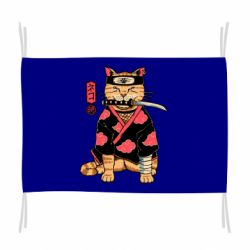 Флаг Japanese Akatsuki cat - PrintSalon