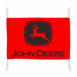 Прапор John Deere color logo - PrintSalon