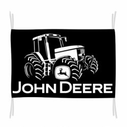 Прапор John Deere Logo, Tractor - PrintSalon