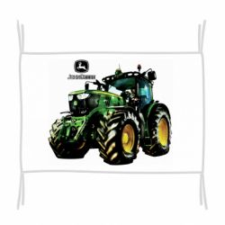 Прапор John Deere Tractor and logo - PrintSalon