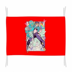 Флаг Jojo's bizzare poster - PrintSalon