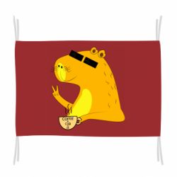 Флаг Капибара Программист - PrintSalon