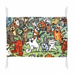 Прапор Коти танцюють - PrintSalon