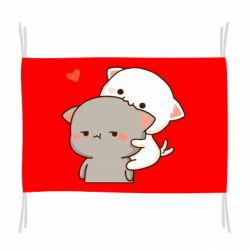 Флаг Котики кохання - PrintSalon