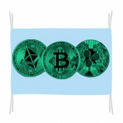 Флаг Криптовалюта - PrintSalon