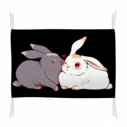 Флаг Кролики Вэй и Лань - PrintSalon