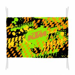 Прапор KTM and colored background