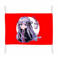Флаг Kyoko Kirigiri glitch art - PrintSalon