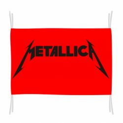 Флаг Logo Metallica - PrintSalon