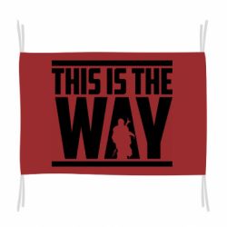 Прапор Mandalorian This Is The Way - PrintSalon