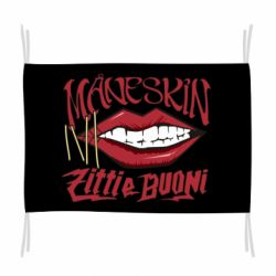 Флаг Maneskin - Zitti e Buoni - PrintSalon