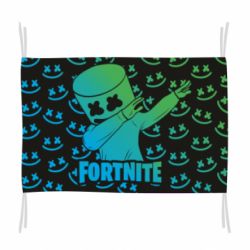 Флаг Marshmello Fortnite Dab Neon - PrintSalon