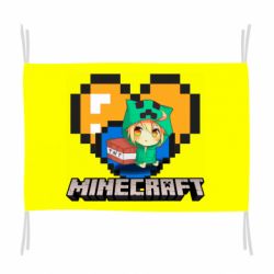 Флаг Minecraft Girl