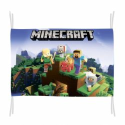 Прапор Minecraft Starter - PrintSalon