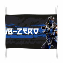 Флаг Mortal Kombat  Sub-Zero