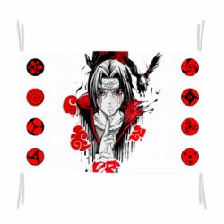 Флаг Naruto Itachi Uchiha Art - PrintSalon