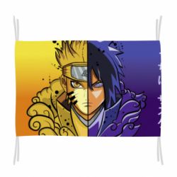Флаг Naruto Vs Sasuke-PrintSalon Флаг Naruto Vs Sasuke