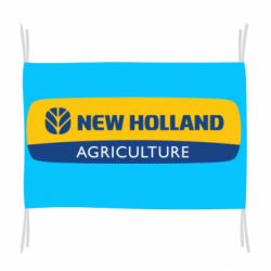 Флаг New holland emblem - PrintSalon