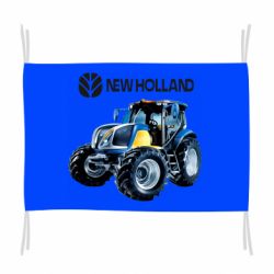 Прапор New Holland tractor - PrintSalon