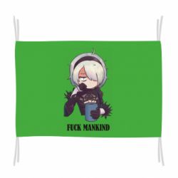 Прапор Nier. Fuck Mankind - PrintSalon