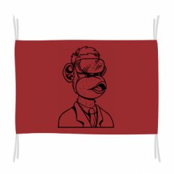 Флаг Обезьяна в виртуальных очках - PrintSalon