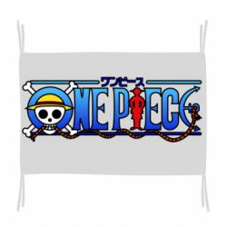 Флаг One Piece Logo Skull - PrintSalon