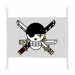 Флаг One Piece Zoro logo - PrintSalon