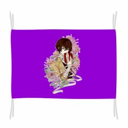 Флаг Osamu Dazai in flowers