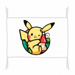 Флаг Pikachu with ketchup - PrintSalon