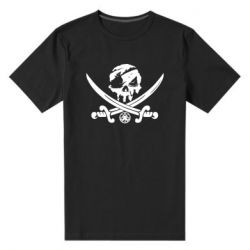 Мужская футболка премиум Flag pirate - PrintSalon