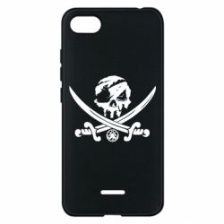 Чехол для Xiaomi Redmi 6A Flag pirate-PrintSalon Чехол для Xiaomi Redmi 6A Flag pirate