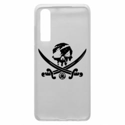 Чехол для Huawei P30 Flag pirate - PrintSalon