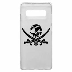 Чехол для Samsung S10+ Flag pirate - PrintSalon