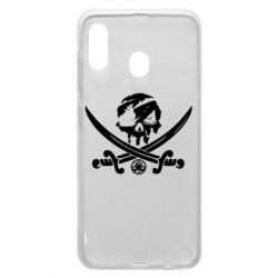 Чехол для Samsung A30 Flag pirate - PrintSalon