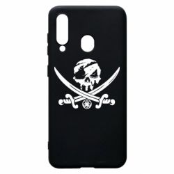 Чехол для Samsung A60 Flag pirate - PrintSalon