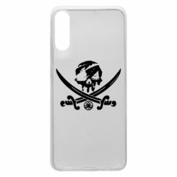 Чехол для Samsung A70 Flag pirate - PrintSalon