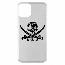 Чехол для iPhone 11 Flag pirate - PrintSalon