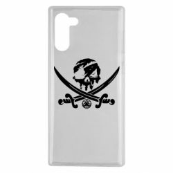 Чехол для Samsung Note 10 Flag pirate - PrintSalon