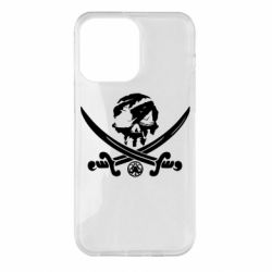 Чехол для iPhone 14 Pro Max Flag pirate - PrintSalon