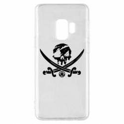 Чехол для Samsung S9 Flag pirate - PrintSalon