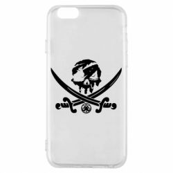 Чехол для iPhone 6/6S Flag pirate - PrintSalon