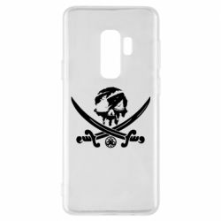 Чехол для Samsung S9+ Flag pirate - PrintSalon